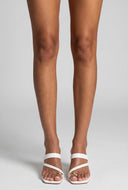 Mavis Strappy Spool Heels