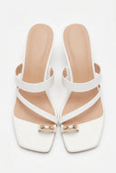 Mavis Strappy Spool Heels
