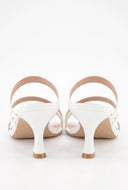 Mavis Strappy Spool Heels
