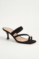 Mavis Strappy Spool Heels