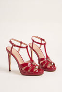 Ankle Strap Stiletto Sandals