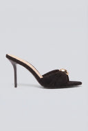 Pendant Peep Toe Stiletto Heels
