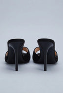 Pendant Peep Toe Stiletto Heels