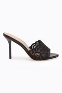 Lace Band Stiletto Heels