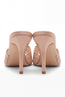 Lace Band Stiletto Heels