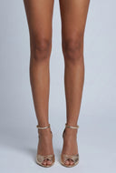 Sabrina Peep Toe Ankle Strap Heels