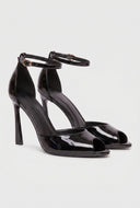Sabrina Peep Toe Ankle Strap Heels