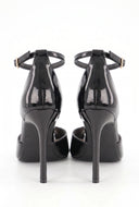 Sabrina Peep Toe Ankle Strap Heels
