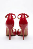 Sabrina Peep Toe Ankle Strap Heels