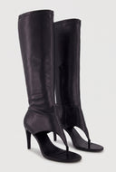 Desiree Knee High Thong Heels