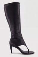 Desiree Knee High Thong Heels