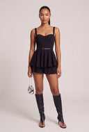 Desiree Knee High Thong Heels