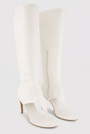 Desiree Knee High Thong Heels
