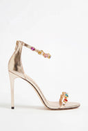 Charm Ankle Strap Stiletto Heels