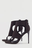 Cutout Thong Heels
