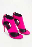 Cutout Thong Heels