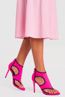 Cutout Thong Heels