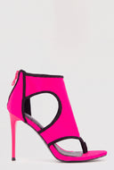 Cutout Thong Heels