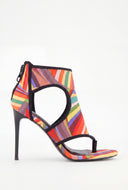 Cutout Thong Heels