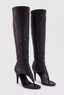Thong Sandal Knee High Boots