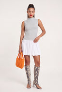 Thong Sandal Knee High Boots