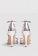 Stiletto Ankle Strap Ultra High Heel Sandals