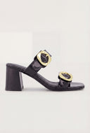 Fallon Buckle Band Heels