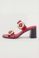 Fallon Buckle Band Heels