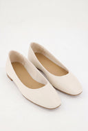 Square Toe Ballerina Flats