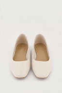 Square Toe Ballerina Flats