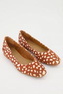 Square Toe Ballerina Flats