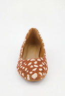 Square Toe Ballerina Flats