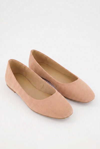 Square Toe Ballerina Flats