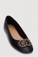 Dulce Chain Detail Flats