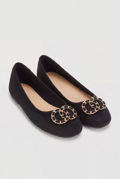 Dulce Chain Detail Flats
