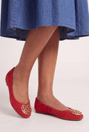 Camila Pendant Ballerina Flats