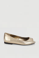 Diana Peep Toe Flats