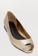 Diana Peep Toe Flats