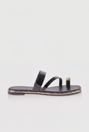 Strappy Toe Loop Sandals