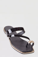 Strappy Toe Loop Sandals