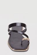 Strappy Toe Loop Sandals