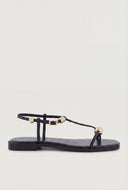 Beaded Toe Loop Sandals