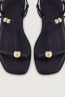 Beaded Toe Loop Sandals