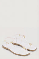 Beaded Toe Loop Sandals