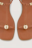 Beaded Toe Loop Sandals