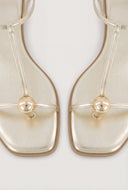 Beaded Toe Loop Sandals