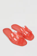 Hayden Band Jelly Slide Sandals
