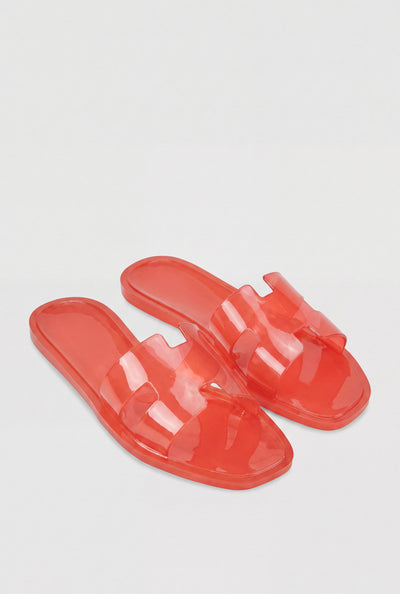 Hayden Band Jelly Slide Sandals