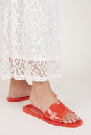 Hayden Band Jelly Slide Sandals