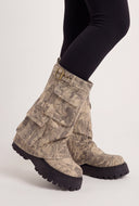 Cargo Combat Boots